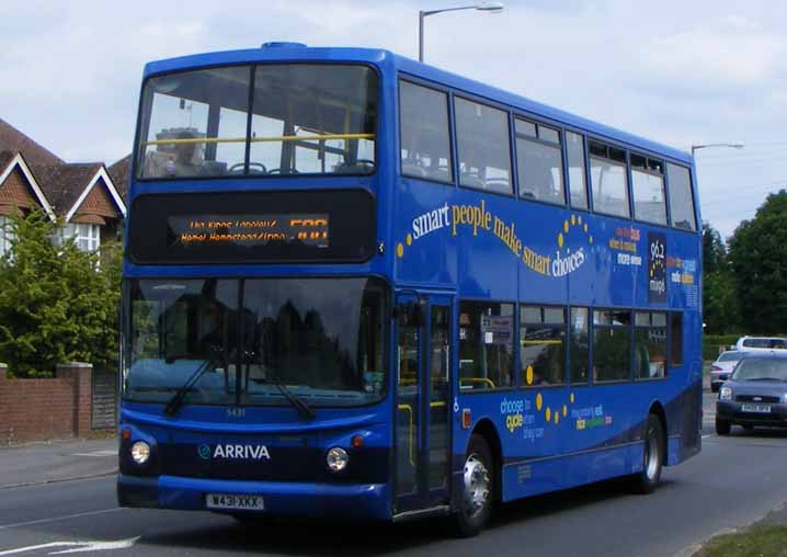 Arriva Shires Dennis Trident Alexander ALX400 5431 96.2